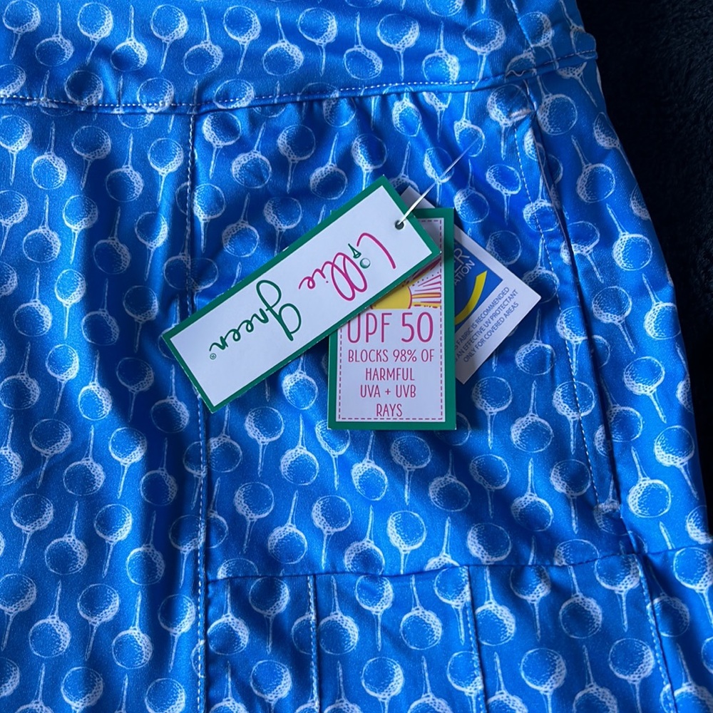 NWT Lillie Green Golf Skort